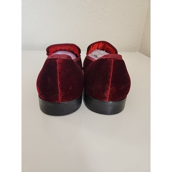 Erphpre Paul Men’s Slipper Maroon With Gold Lion, Inside Shoes House Size 47 New - Picture 4 of 8